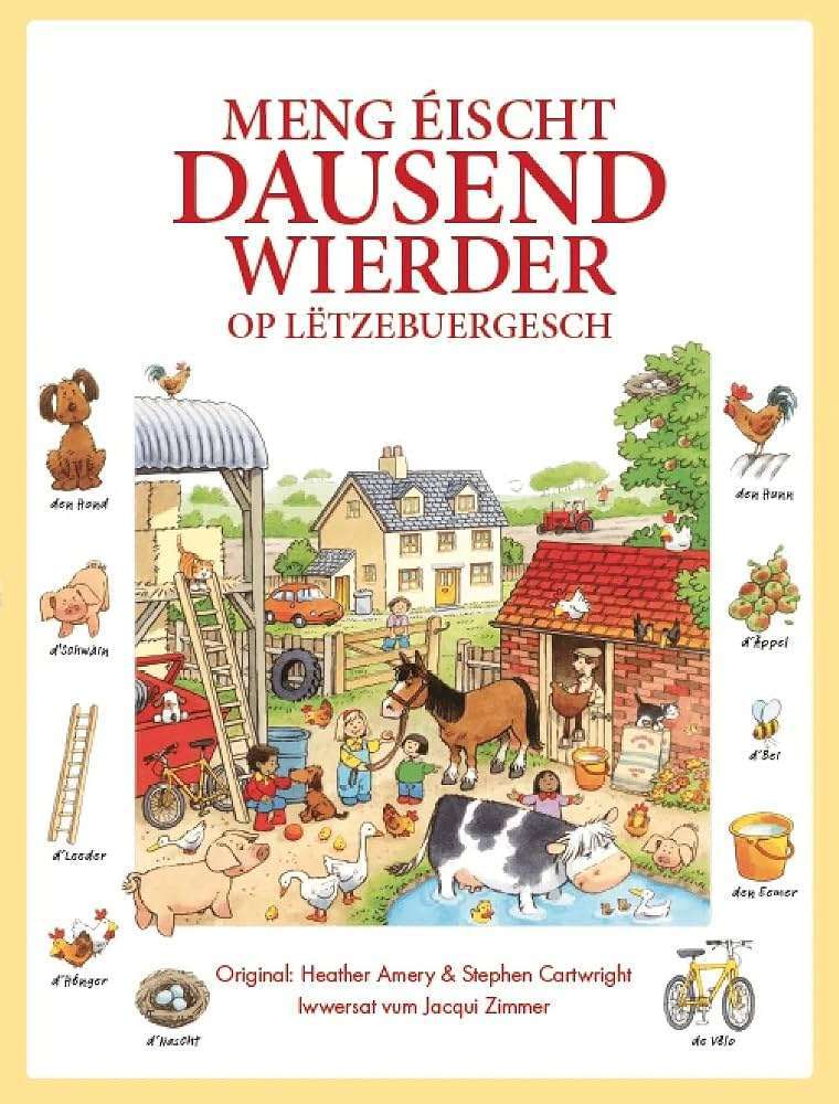 Meng éischt dausend Wierder op lëtzebuergesch